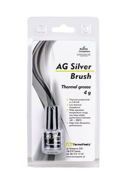 >3.8 W/mK AG Silver Brush Thermal Grease 4g Bottle with Brush