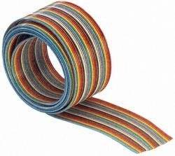 10x AWG28 Multicolor IDC Ribbon Tape - for IDC Connectors