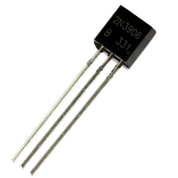 2N3906 0.2A 40V PNP Transistor - TO-92 - 10 pcs