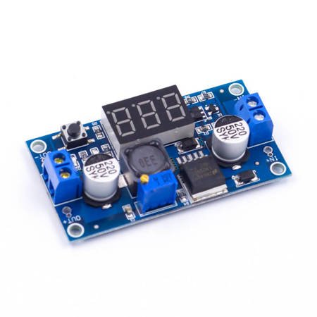LM2596S 3A Step-Down DC-DC Buck Converter 2-35V with Display Voltmeter